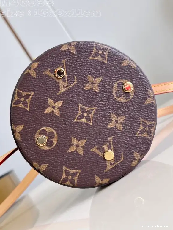 Official oldcobbler VUITTON LOUIS Scott-13.5*9*11.5CM 0623